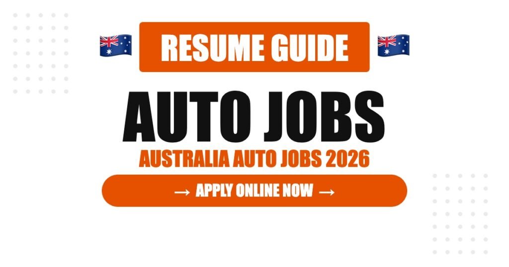 Australia Automobile Resume Guide: How to Stand Out