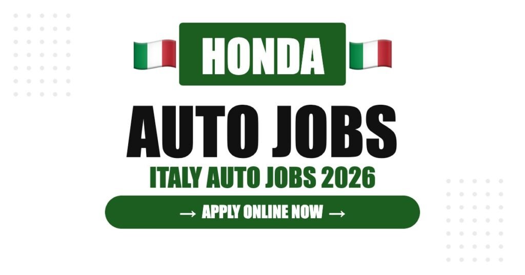 Honda Jobs in Italy: Careers, Salary & How to Apply