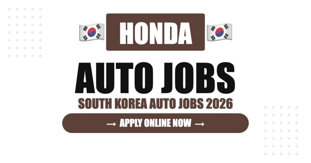 Honda Jobs in South Korea: Careers, Salary & How to Apply