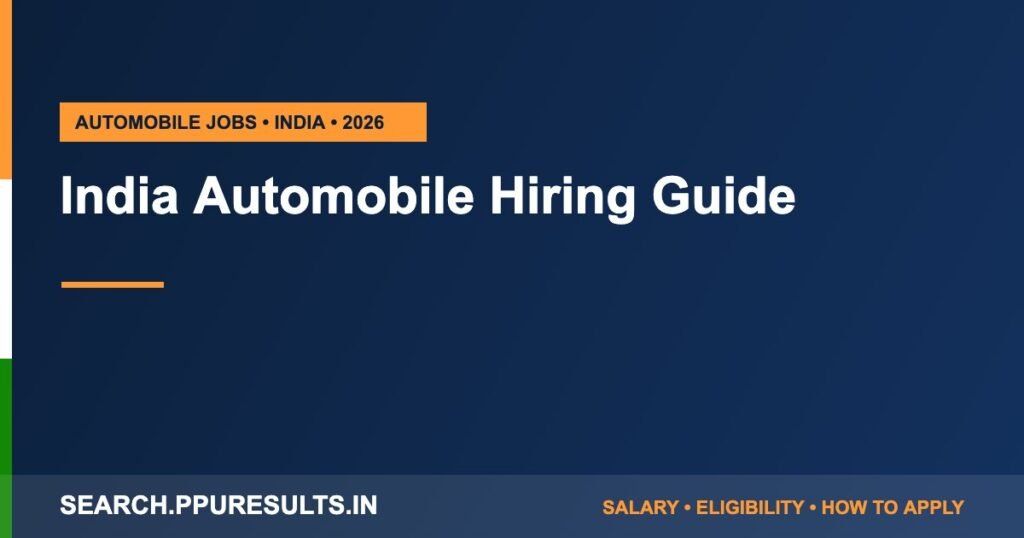 India Automobile Hiring Guide: How to Apply & Documents