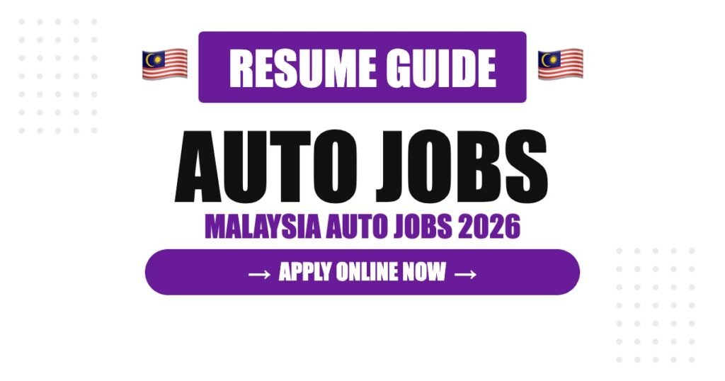 Malaysia Automobile Resume Guide: How to Stand Out