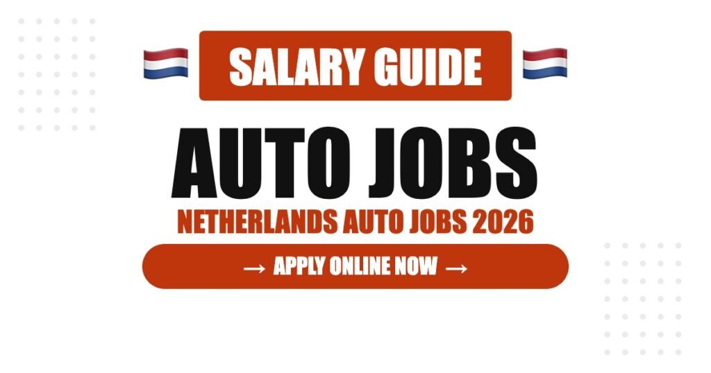 Netherlands Automobile Salary Guide: Pay by Role & Experience
