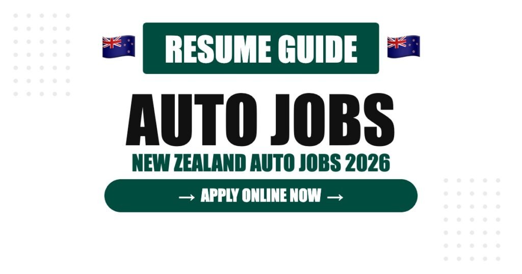 New Zealand Automobile Resume Guide: How to Stand Out
