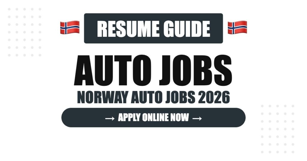 Norway Automobile Resume Guide: How to Stand Out