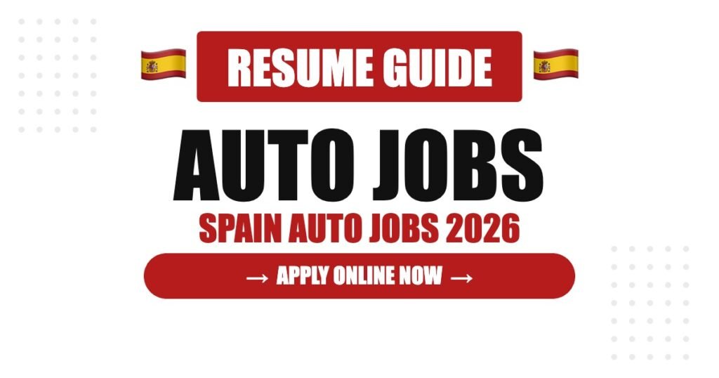 Spain Automobile Resume Guide: How to Stand Out
