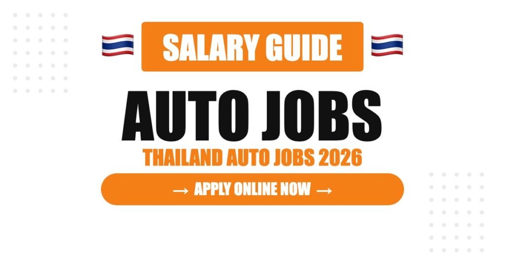 Thailand Automobile Salary Guide: Pay by Role & Experience