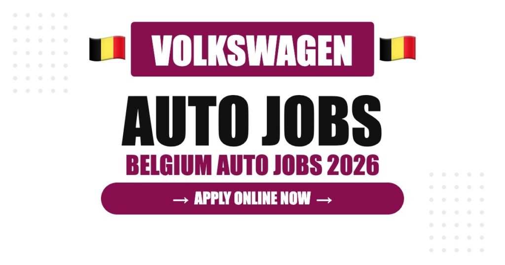 Volkswagen Jobs in Belgium: Careers, Salary & How to Apply