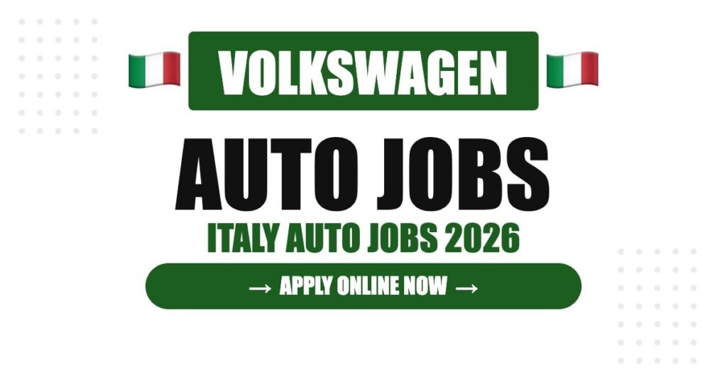 Volkswagen Jobs in Italy: Careers, Salary & How to Apply