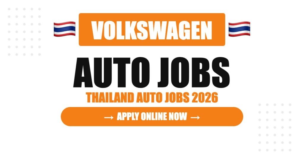 Volkswagen Jobs in Thailand: Careers, Salary & How to Apply